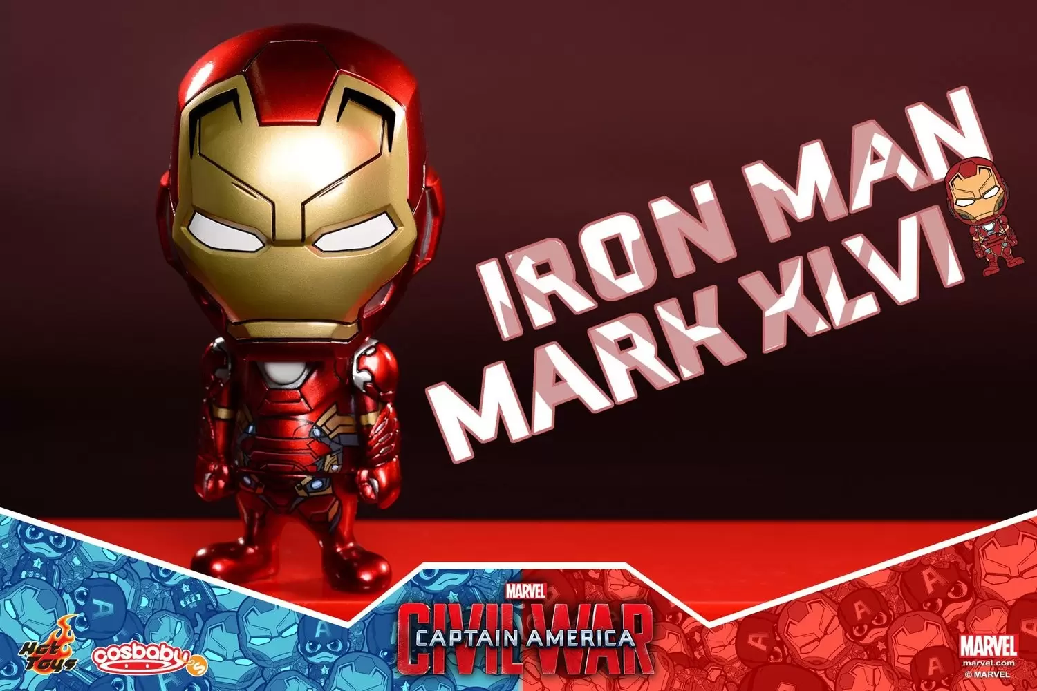 Cosbaby Figures - Iron Man Mark XLVI