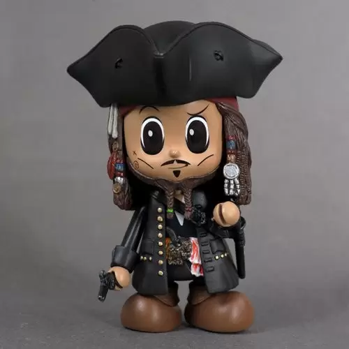 Cosbaby Figures - Jack Sparrow Captain Style