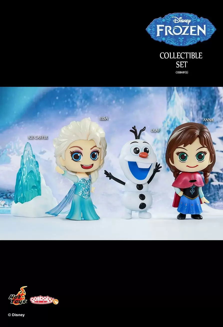 Cosbaby Figures - Frozen 4 Pack