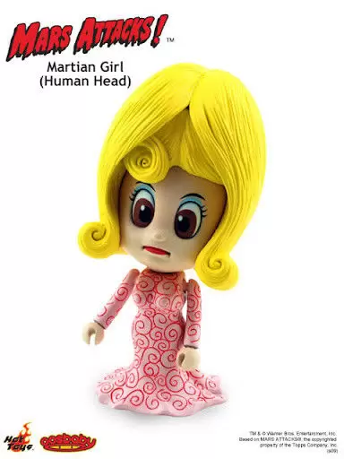 Cosbaby Figures - Martian Girl Human Head