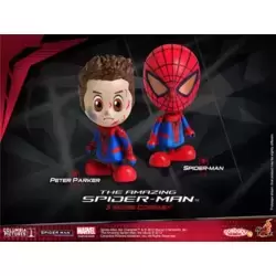 Peter Parker Battle Damaged And Spider-Man