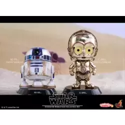 R2D2 And C3PO Dusty Version