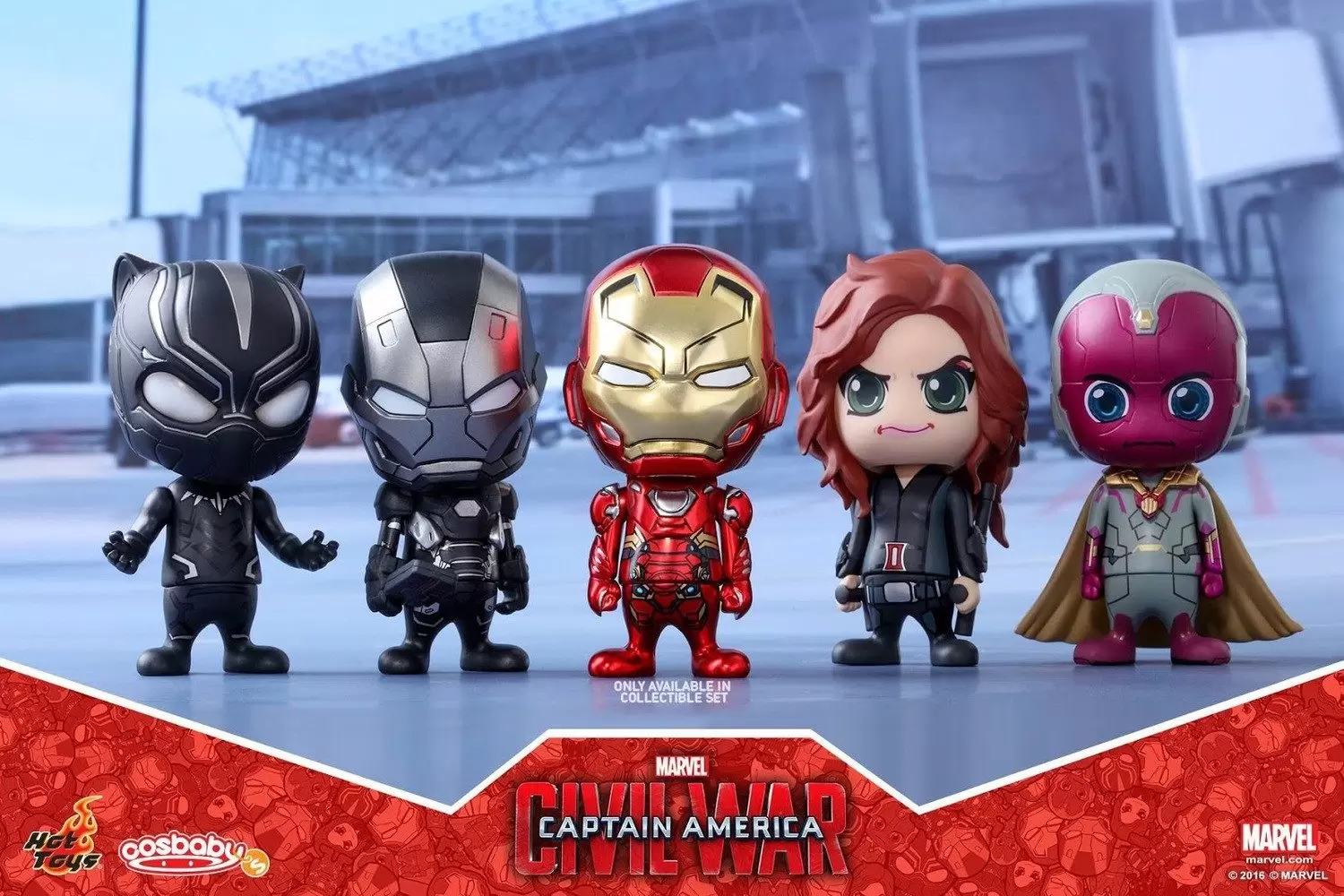 Cosbaby Figures - Team Iron Man 5 Pack