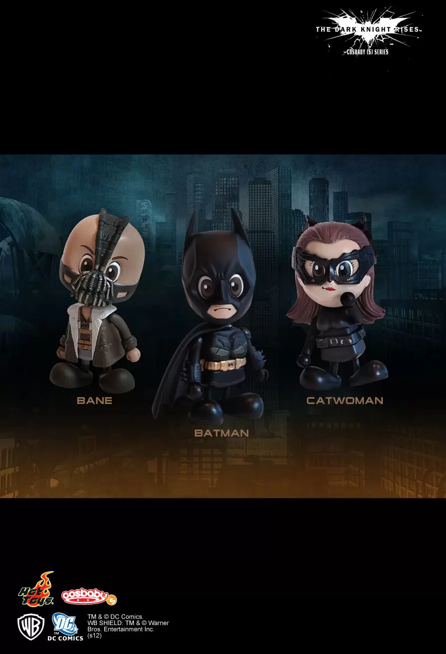Cosbaby Figures - The Dark Knight Rises 3 Pack