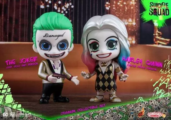 Cosbaby Figures - The Joker And Harley Quinn 2 Pack