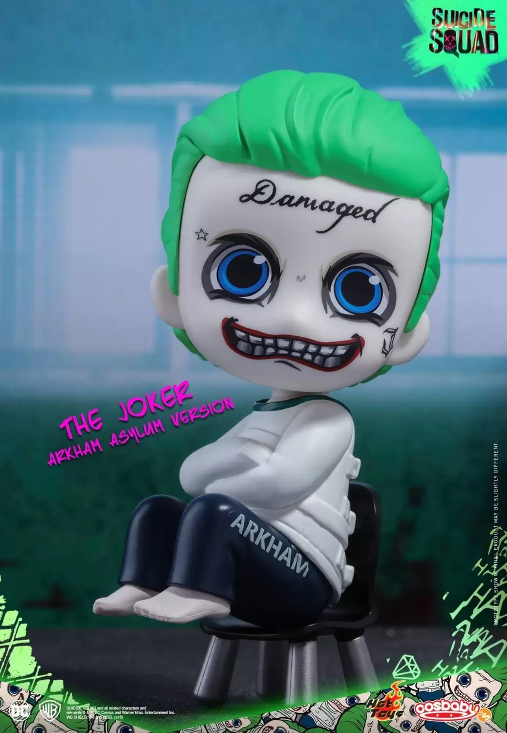 Cosbaby Figures - The Joker Arkham Asylum Version