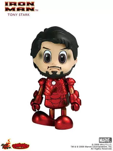 Cosbaby Figures - Tony Stark Mark III Battle Damaged Version