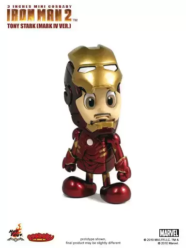 Cosbaby Figures - Tony Stark Mark IV Version