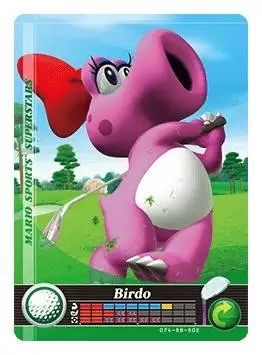 Cartes Mario Sports Superstars - Amiibo - Birdo (Golf)