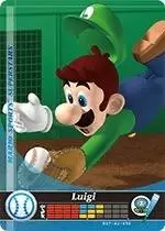 Mario Sports Superstars Cards - Amiibo - Luigi (Baseball)