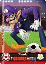 Mario Sports Superstars Cards - Amiibo - Waluigi (Soccer)