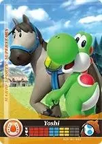 Mario Sports Superstars Cards - Amiibo - Yoshi (Horse racing)