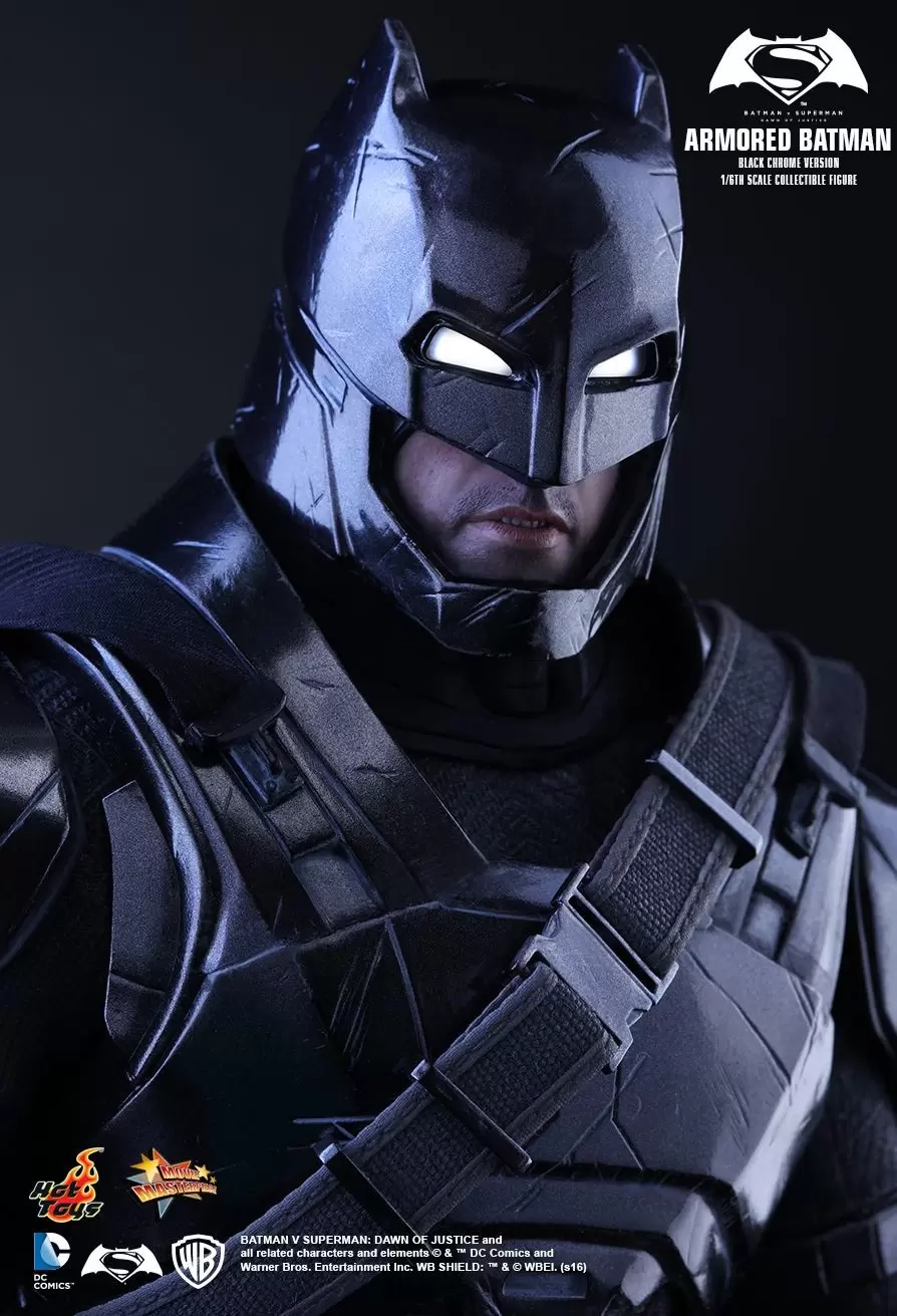 Movie Masterpiece Series - Armored Batman (Black Chrome Version)