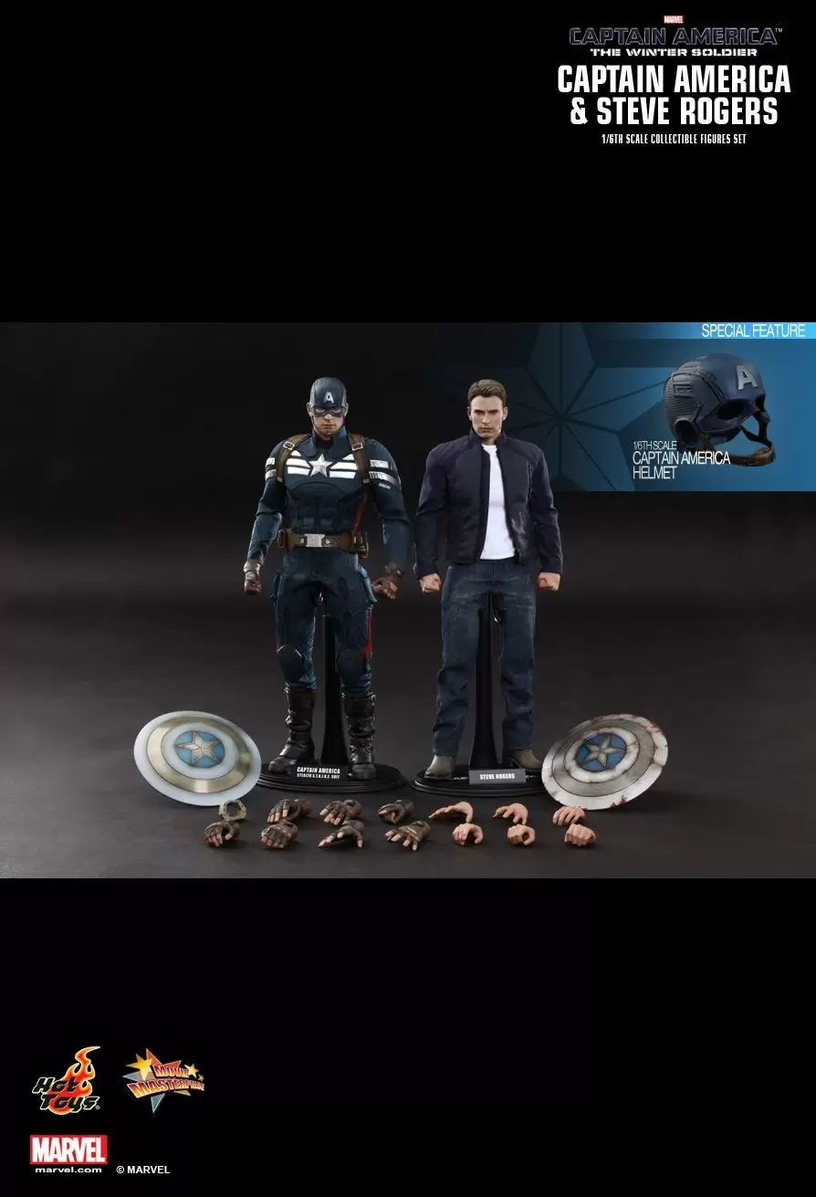 Movie Masterpiece Series - Captain America & Steve Rogers