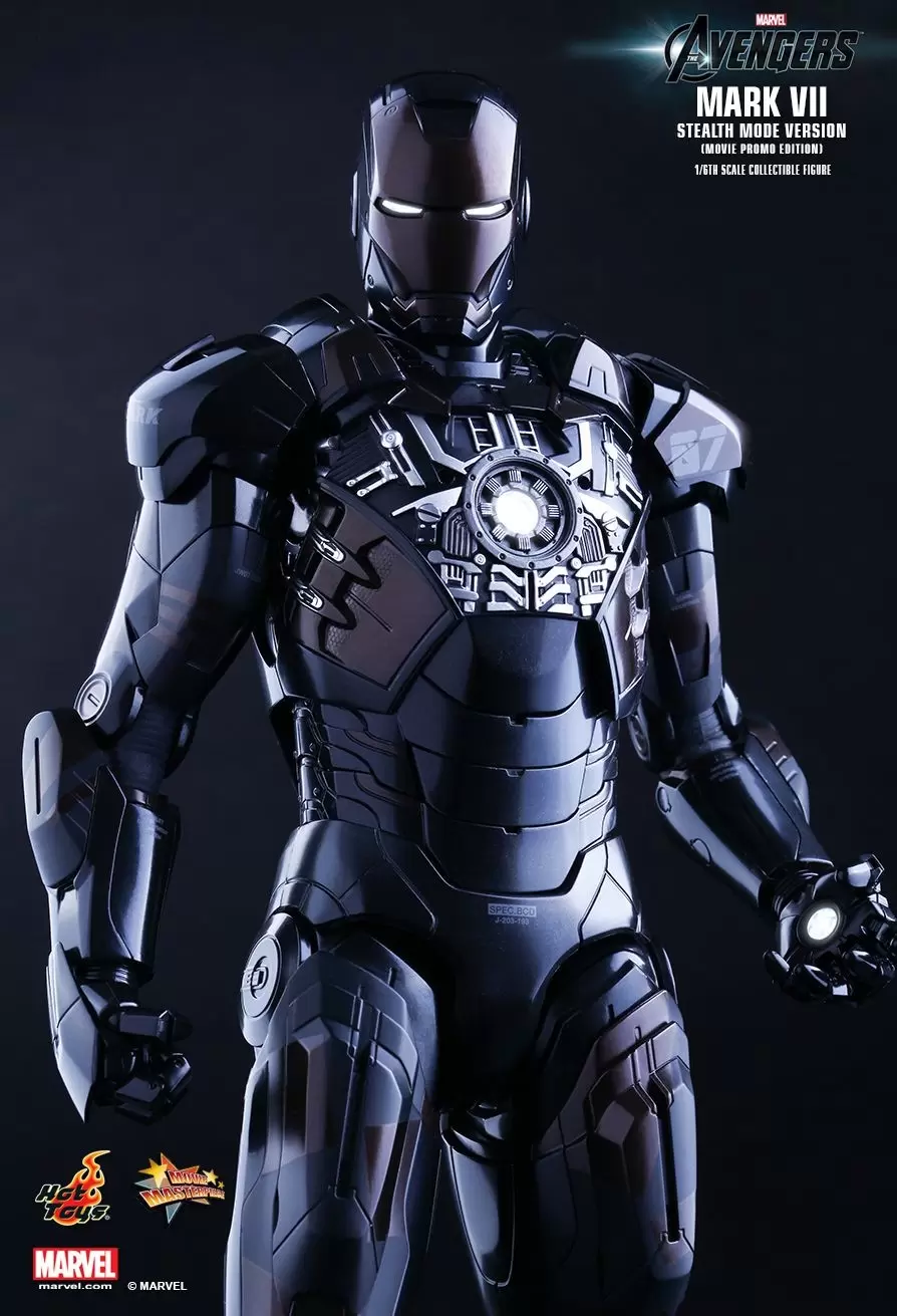 Movie Masterpiece Series - Iron Man Mark VII (Stealth Mode Version)