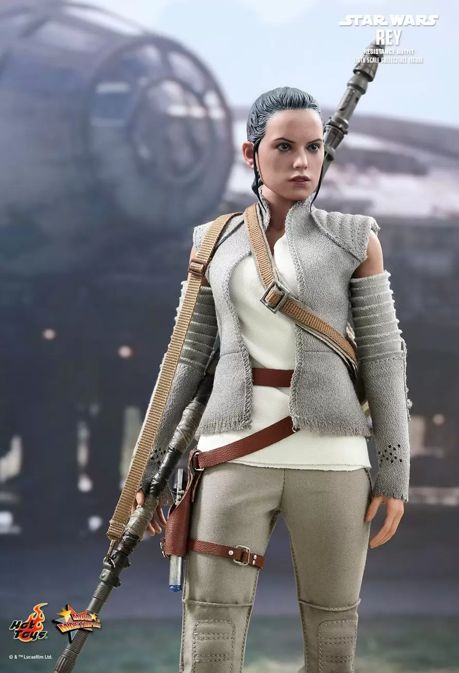 Movie Masterpiece Series - Rey (Resistance Outfit)