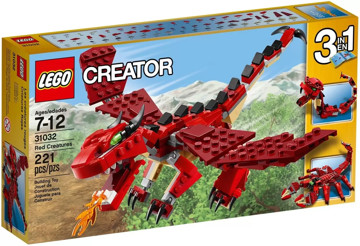 LEGO Creator - Red Creatures