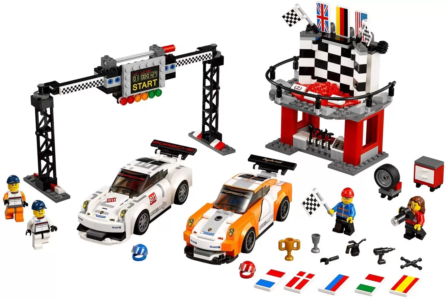 LEGO Speed Champions - Porsche 911 GT Finish Line