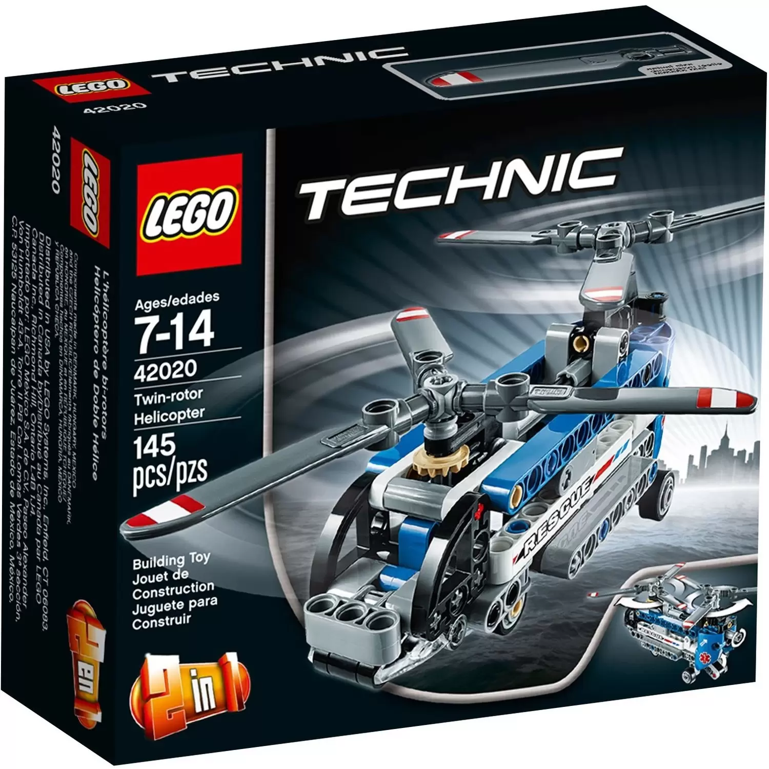 LEGO Technic - Twin Rotor Helicopter