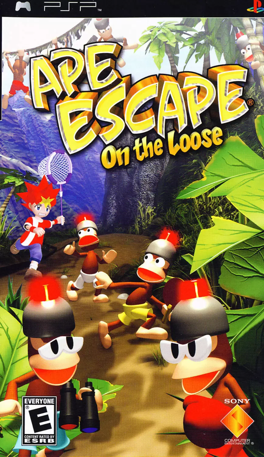 PSP Games - Ape Escape: On the Loose