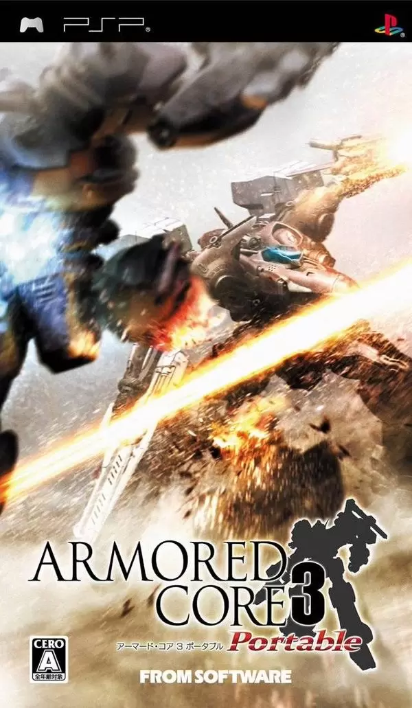 PSP Games - Armored Core 3 Portable
