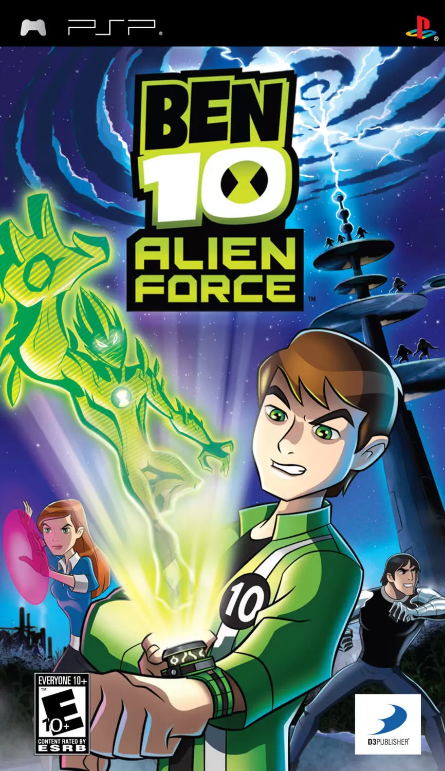 Jeux PSP - Ben 10: Alien Force