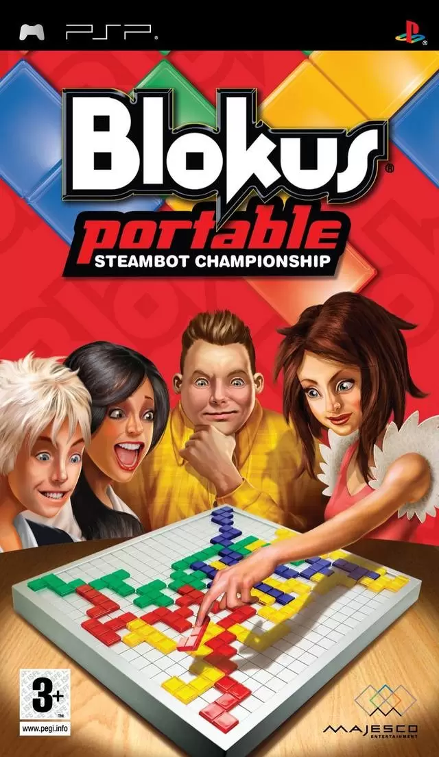 PSP Games - Blokus Portable: Steambot Championship