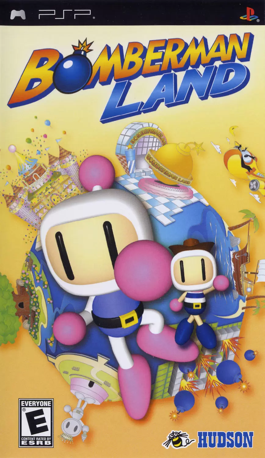 PSP Games - Bomberman Land