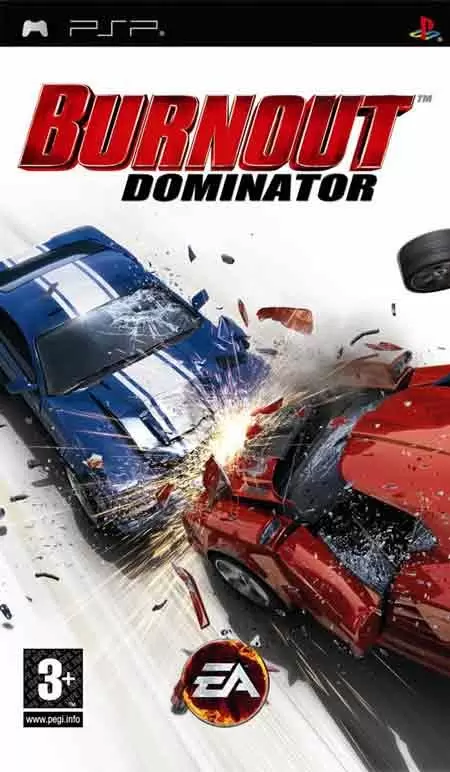 PSP Games - Burnout Dominator
