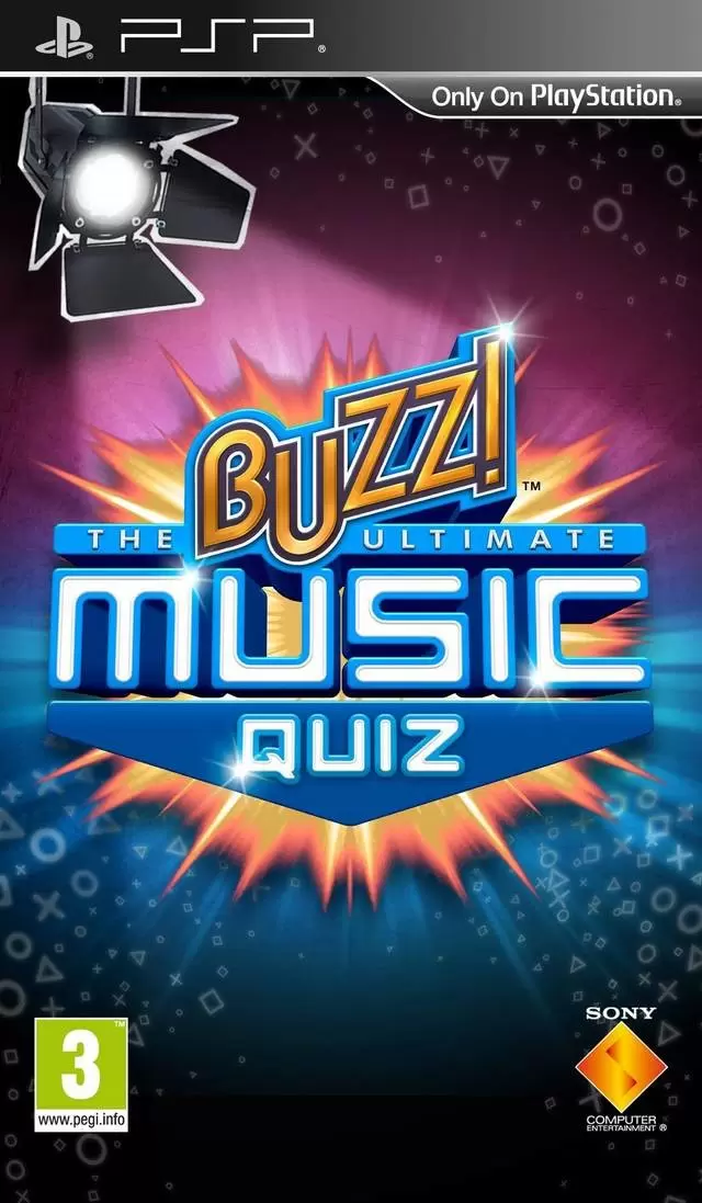 Jeux PSP - Buzz! The Ultimate Music Quiz