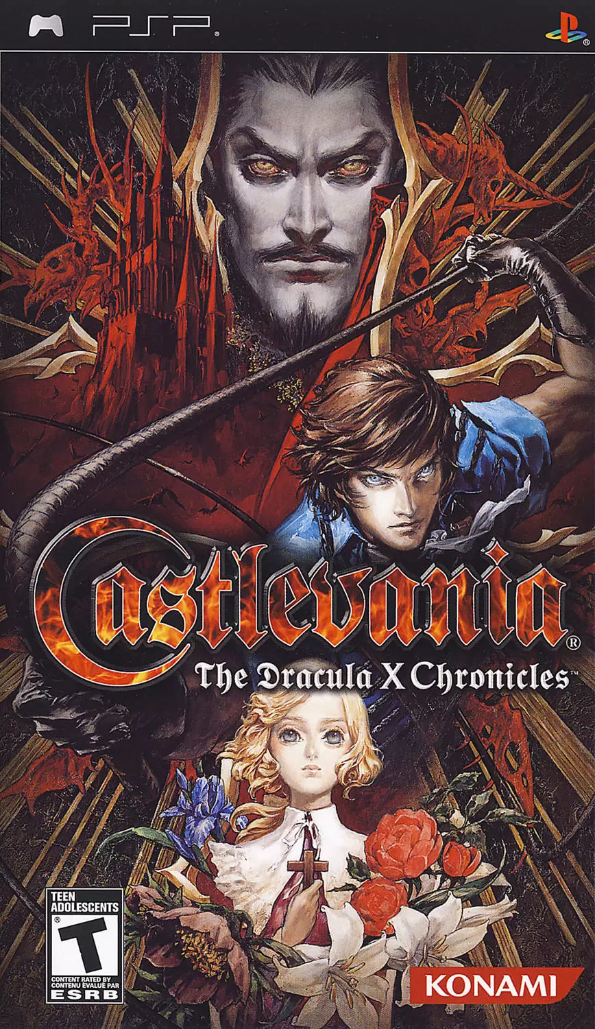 Jeux PSP - Castlevania The Dracula X Chronicles