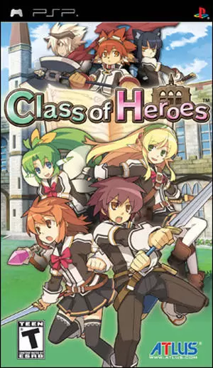 PSP Games - Class of Heroes