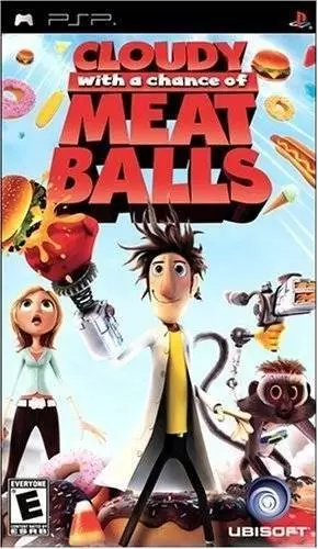 Jeux PSP - Cloudy With a Chance of Meatballs
