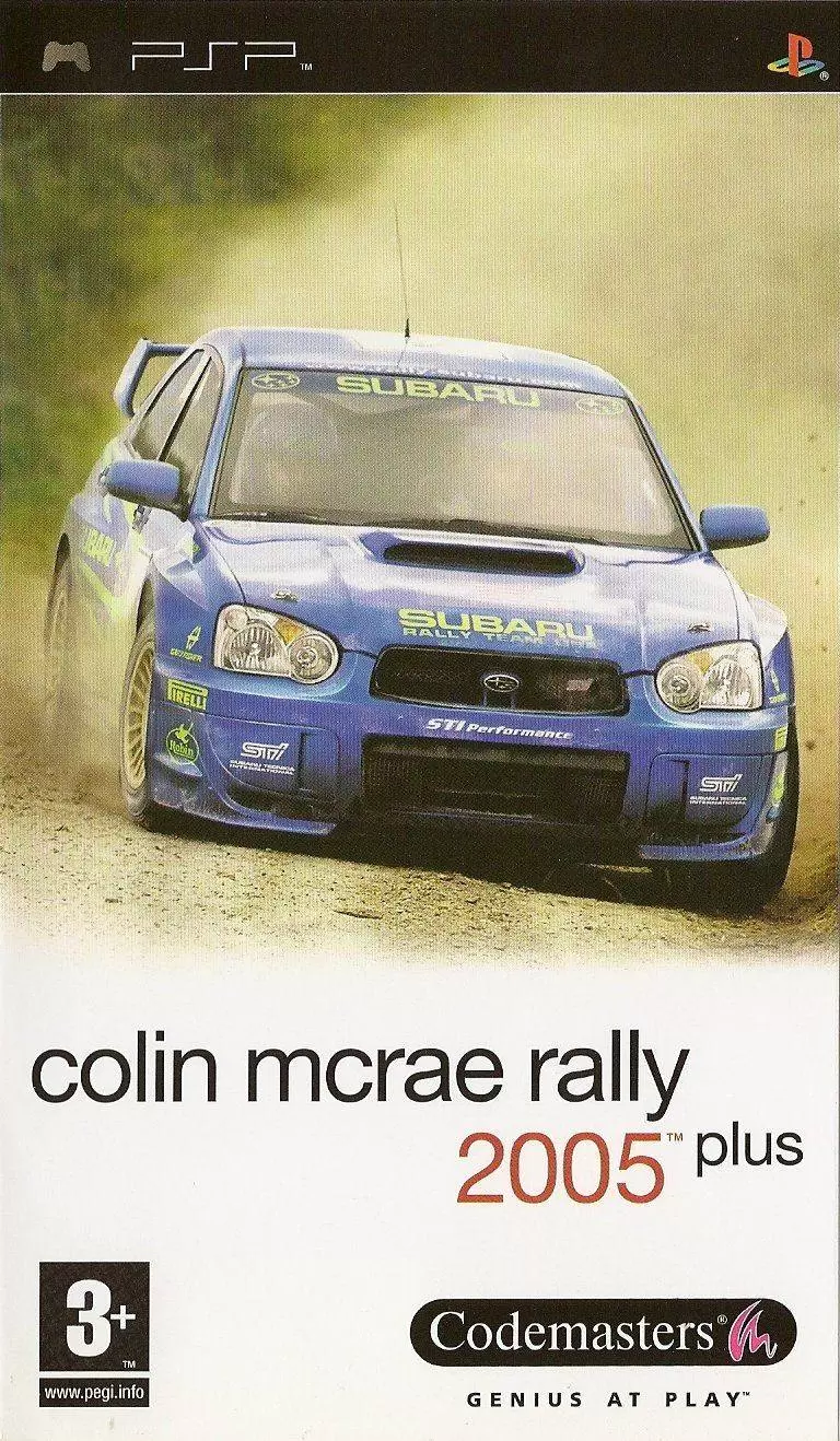 PSP Games - Colin McRae Rally 2005 Plus