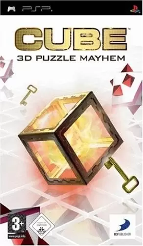 Jeux PSP - Cube - 3D Puzzle Mayhem