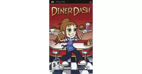 Diner Dash PSP Game Eidos 