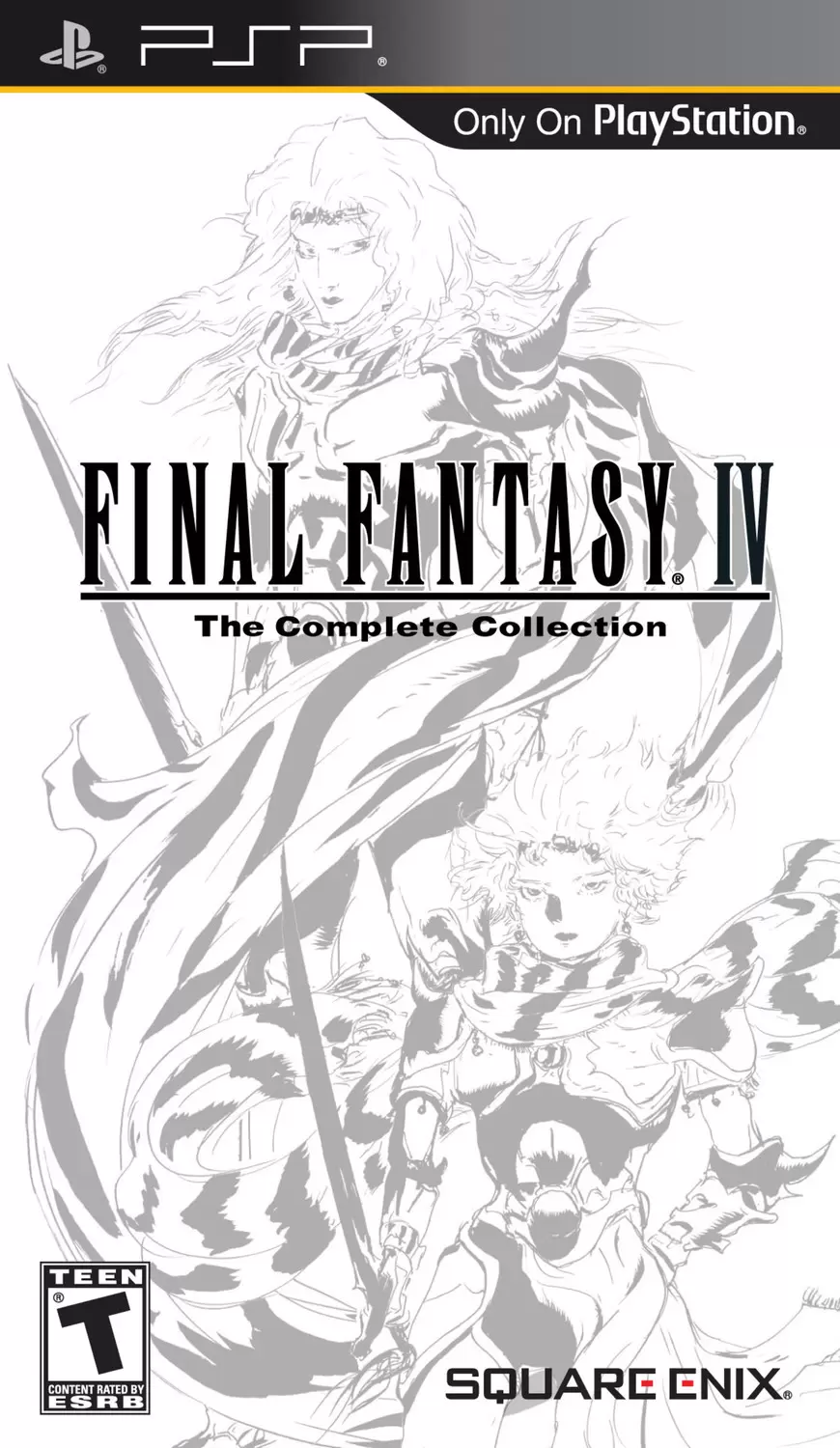 PSP Games - Final Fantasy IV: The Complete Collection