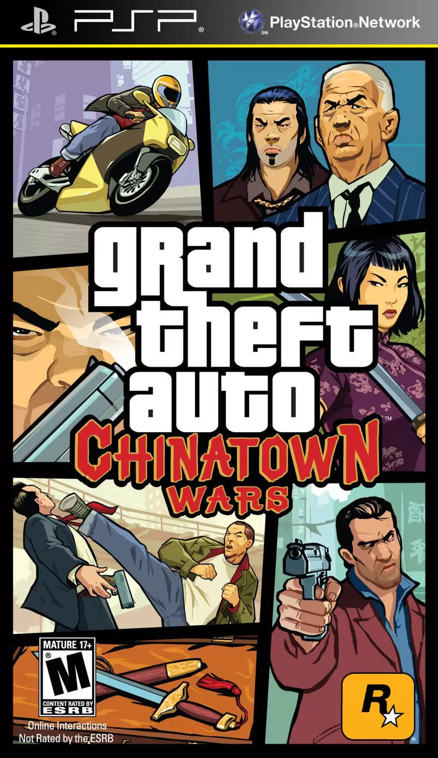 Jeux PSP - Grand Theft Auto: Chinatown Wars