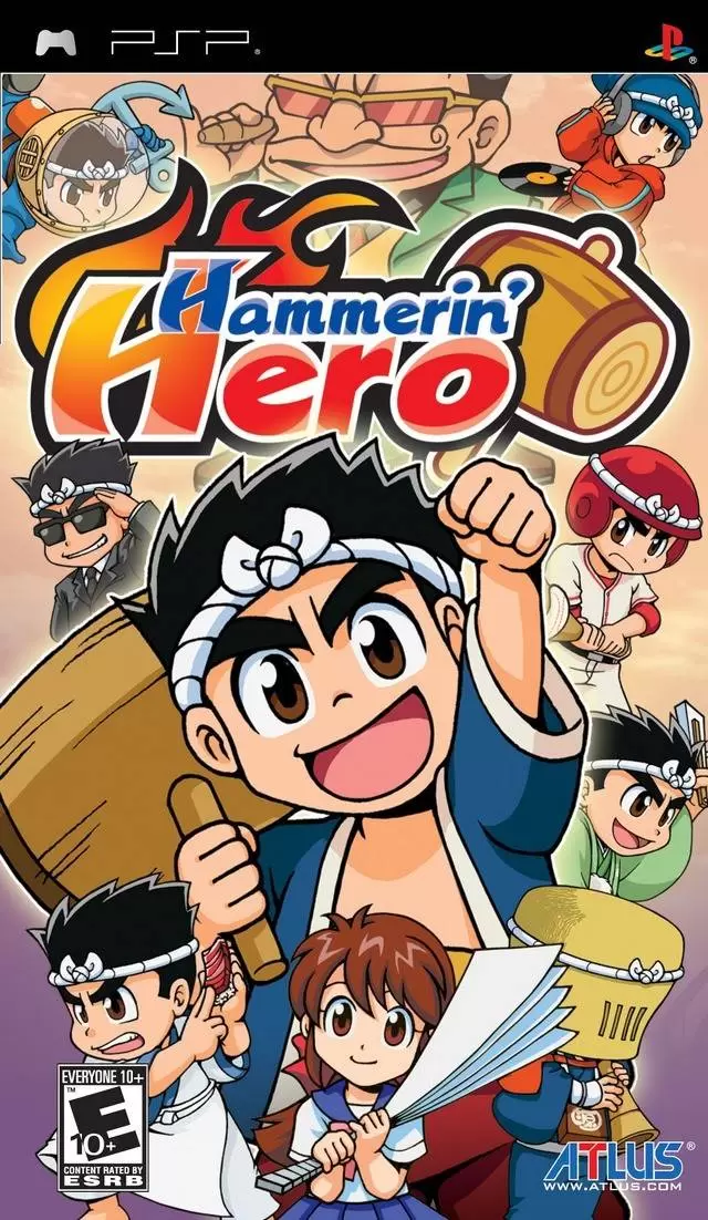 PSP Games - Hammerin\' Hero