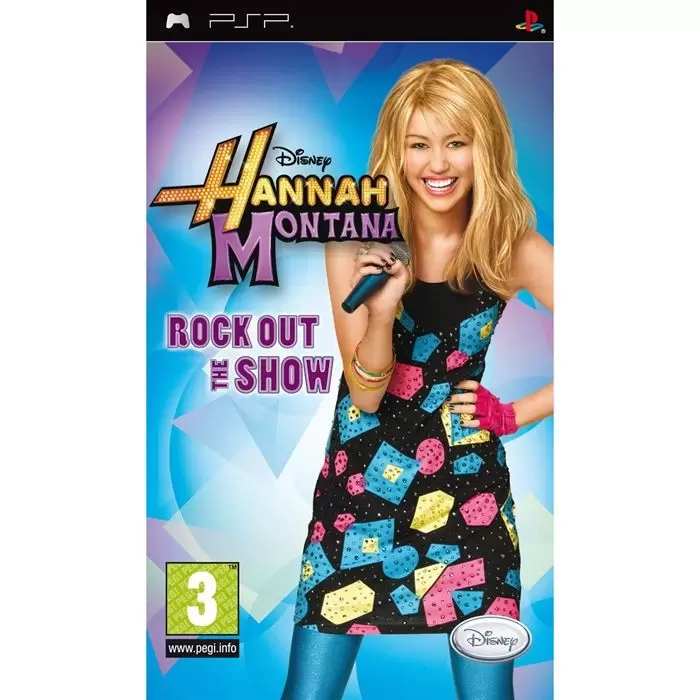 PSP Games - Hannah Montana: Rock out the Show