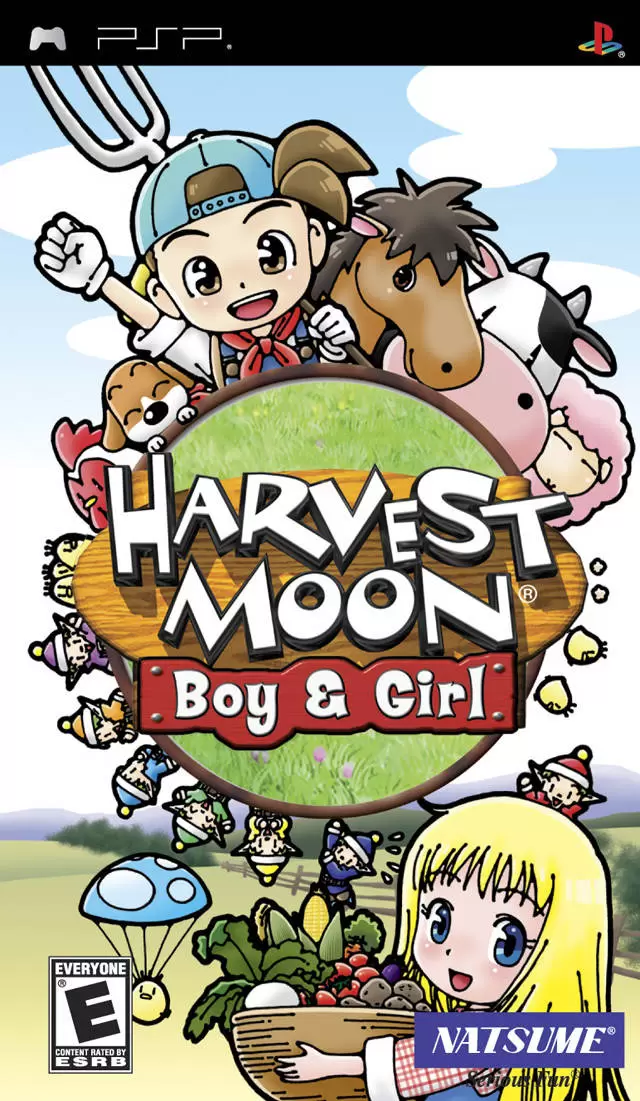 PSP Games - Harvest Moon: Boy & Girl