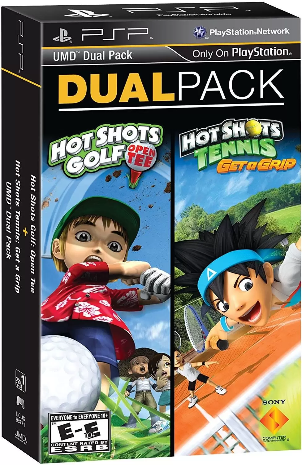 PSP Games - Hot Shots Golf Hot Shots Tennis Dual Pack