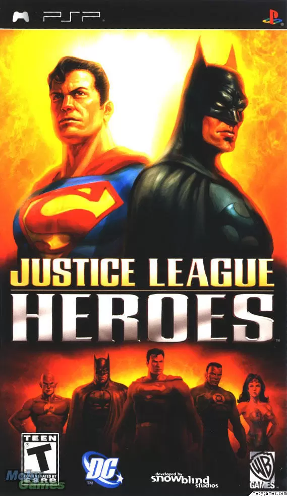 PSP Games - Justice League Heroes