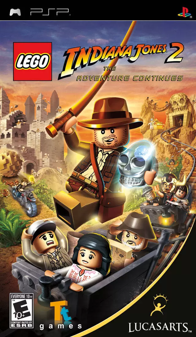 Jeux PSP - LEGO Indiana Jones 2: The Adventure Continues