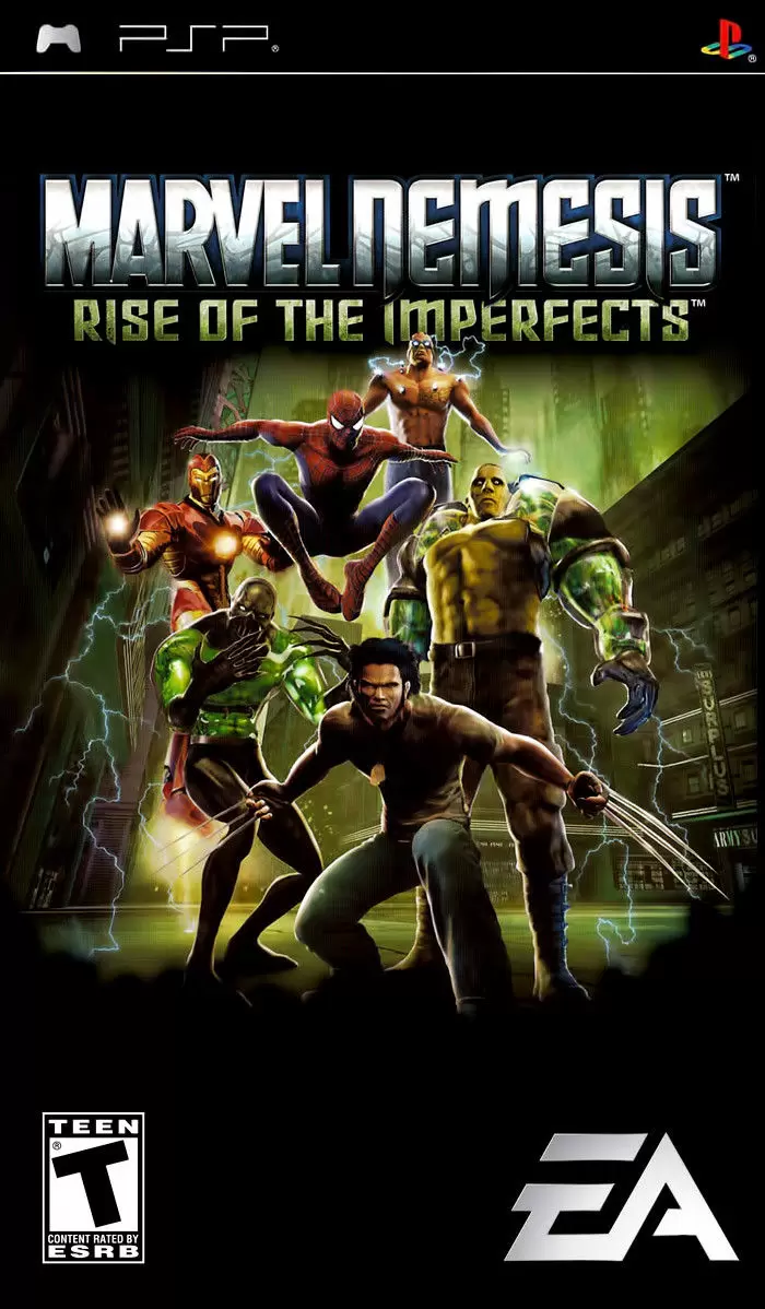 PSP Games - Marvel Nemesis: Rise of the Imperfects