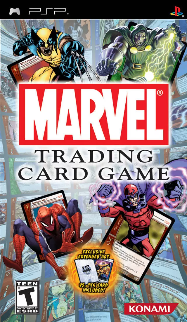 PSP Games - Marvel Trading Card Game
