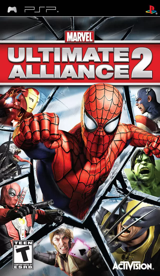 PSP Games - Marvel: Ultimate Alliance 2