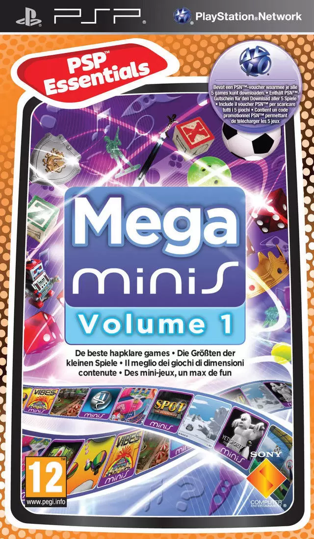 Jeux PSP - Mega Minis: Volume 1