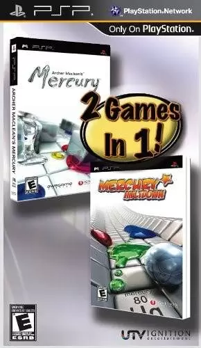 Jeux PSP - Mercury and Mercury Meltdown 2 Pack