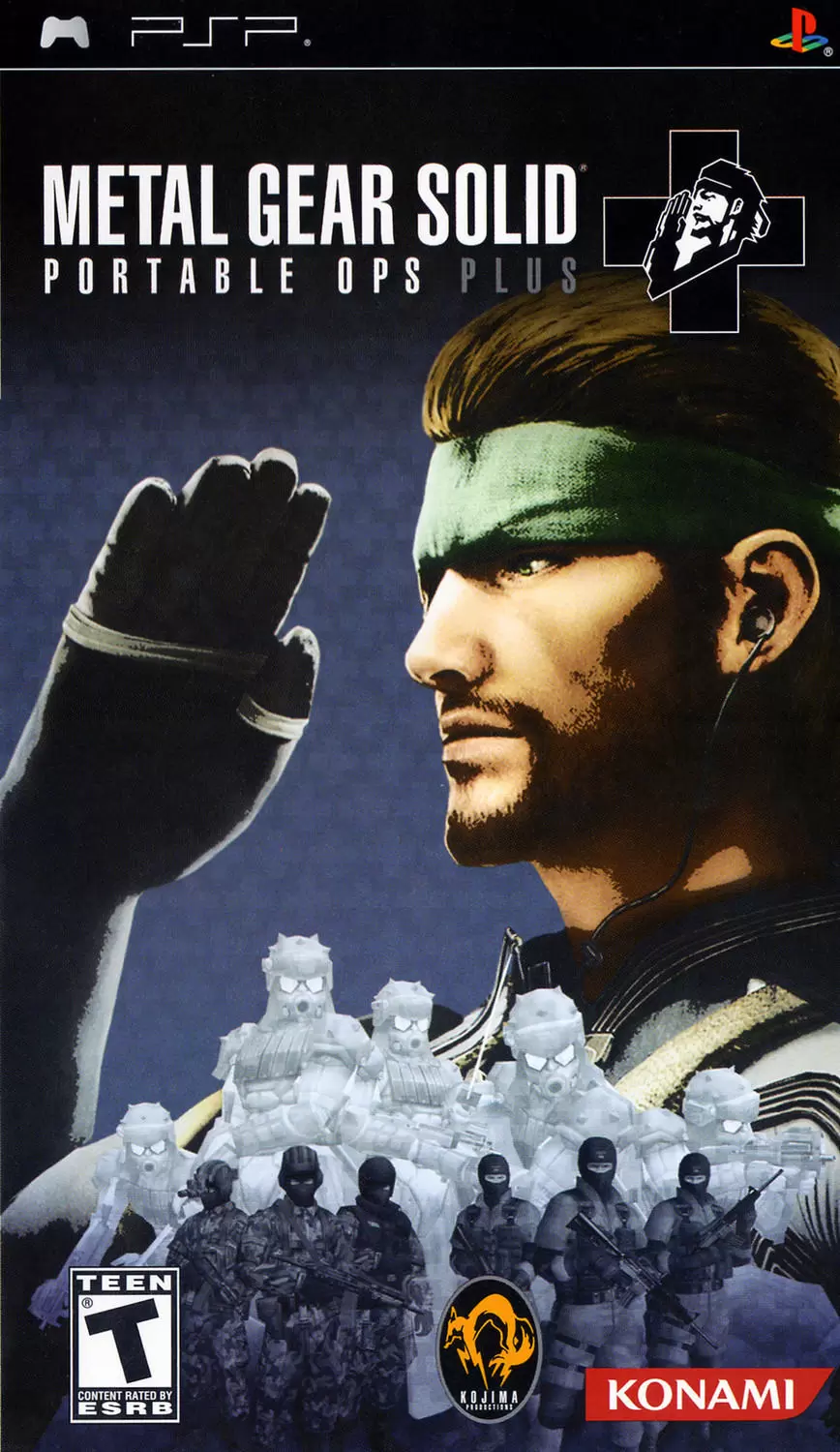 Jeux PSP - Metal Gear Solid: Portable Ops Plus